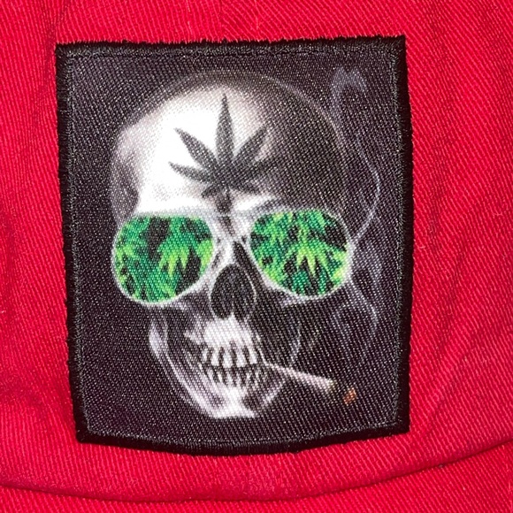 Like New: *Unisex* KBETHOS Skull Distressed Adjustable hat - Picture 2 of 11